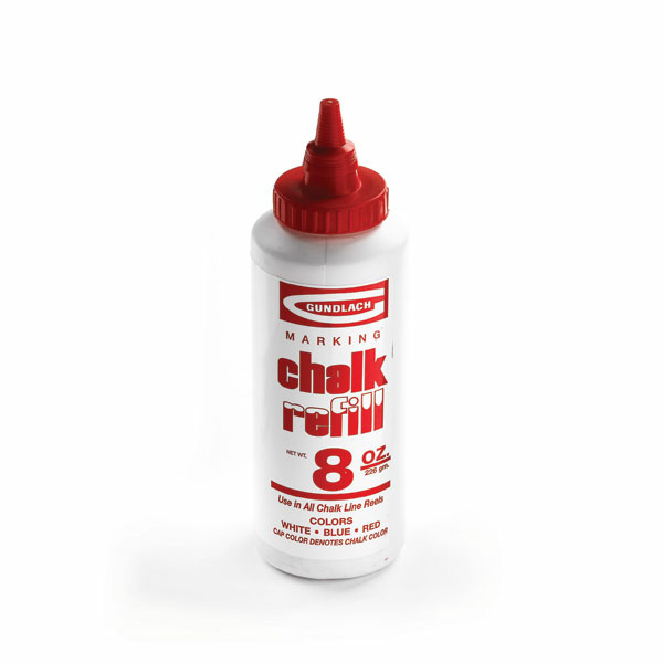 Chalk Line Refill Red – 8oz Marking Measuring and Scribing Flooring Tools & Accessories | FlooringToolKit