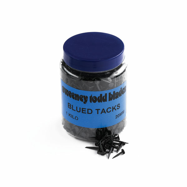 Sweeney Todd Blades – Blued Tacks mm kg Tub Std 25″ Nails Tacks and Fixings Flooring Tools & Accessories | FlooringToolKit