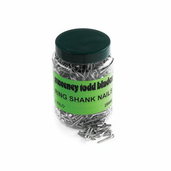 Sweeney Todd Blades – Ring Shank Nails mm kg Tub Std 25″ Nails Tacks and Fixings Flooring Tools & Accessories | FlooringToolKit