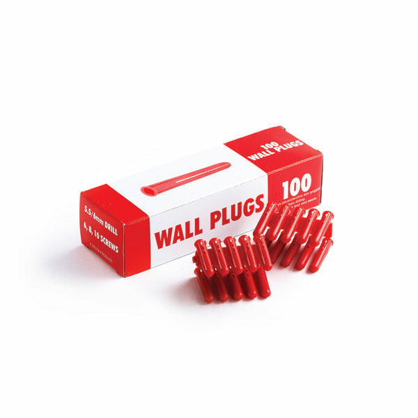 Red Plastic Plugs Pack of 1,000 (only 100 shown in photo) Nails Tacks and Fixings Flooring Tools & Accessories | FlooringToolKit