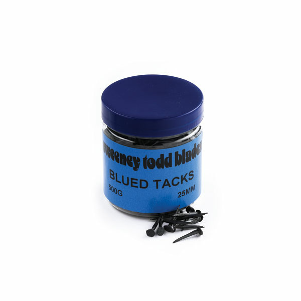 Sweeney Todd Blades – Blued Tacks mm g Tub Std 50″ Nails Tacks and Fixings Flooring Tools & Accessories | FlooringToolKit